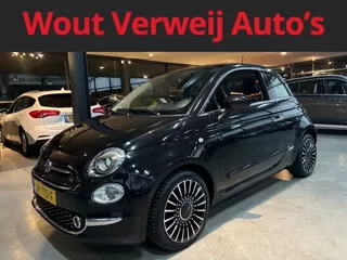 Fiat 500  80pk Turbo Lounge Leer/navi/digi-cockpit