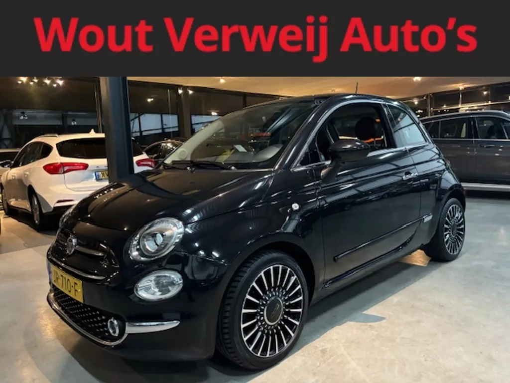 Fiat 500  80pk Turbo Lounge Leer/navi/digi-cockpit